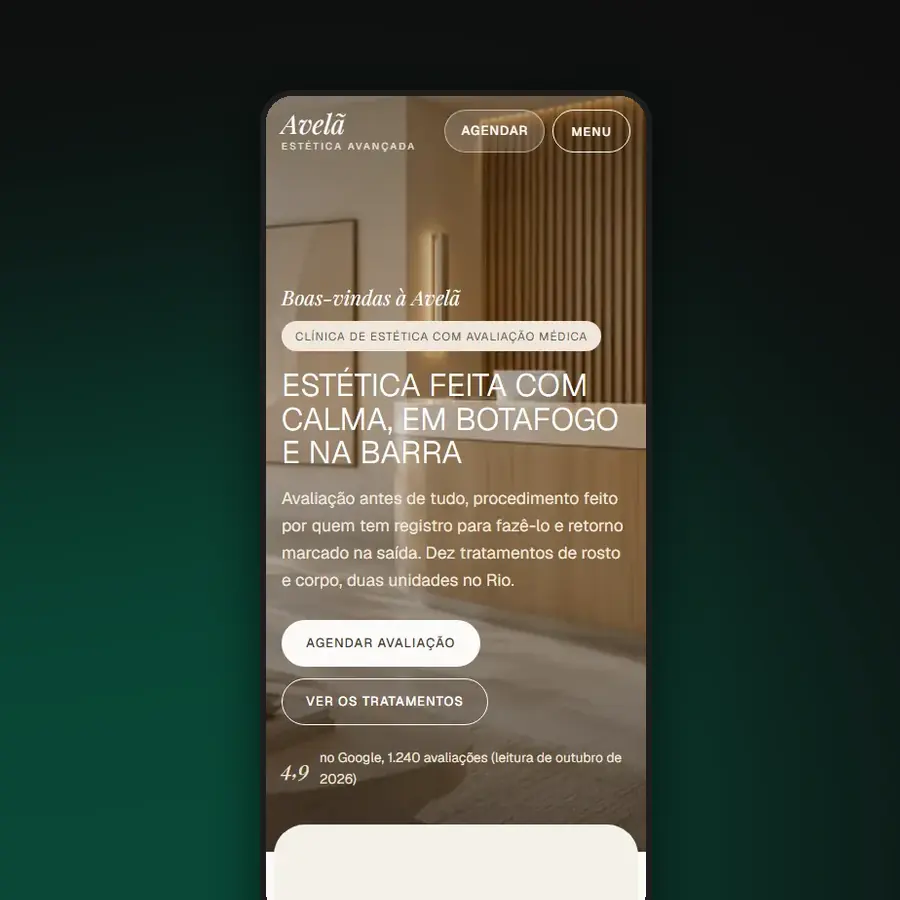 Avelã no celular