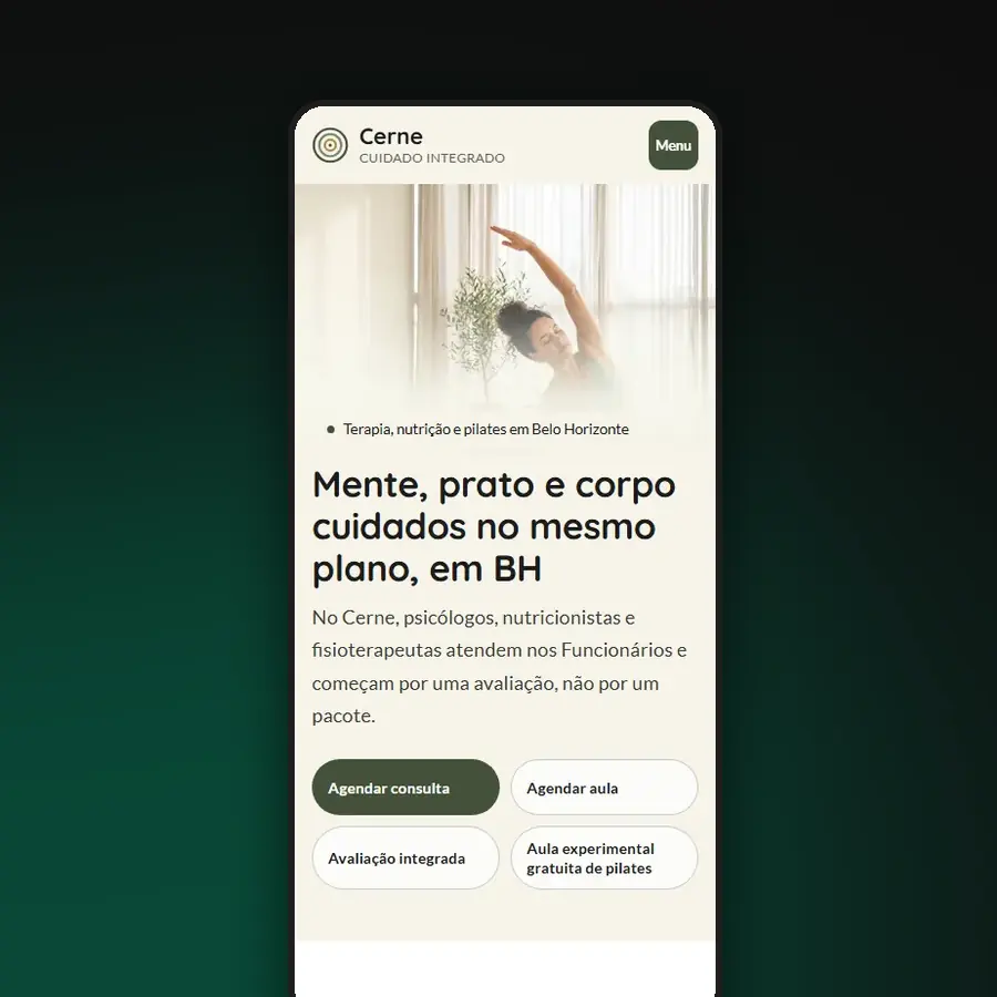 Cerne no celular
