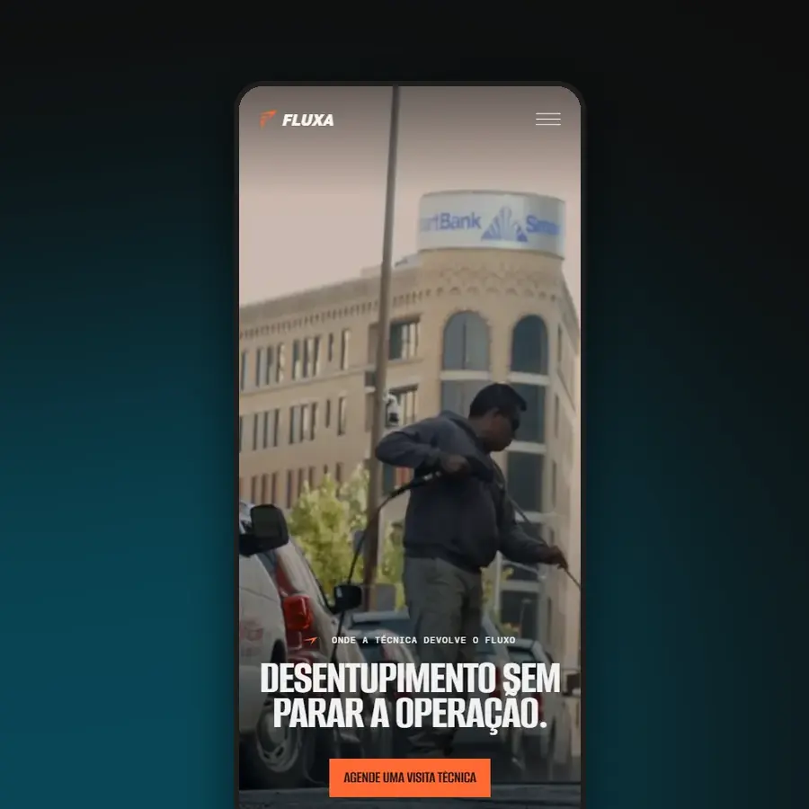 FLUXA no celular